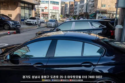 kg모빌리티 토레스 신차 블락포디 썬팅 시공 블랙박스와 하이그로시 PPF 까지 / 성남,분당,판교
