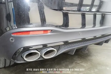 w167 벤츠 GLE 블랙 패키지 +PPF  성남 수입차 블랙박스 보조배터리 패키지 시공 / 성남시 중원구 도촌동
