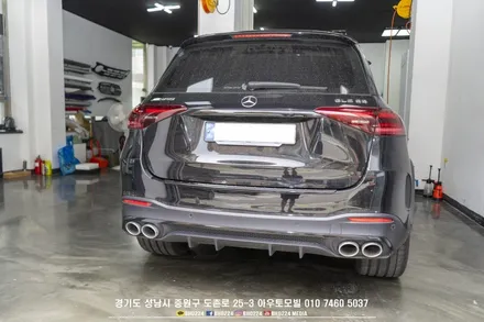 w167 벤츠 GLE 블랙 패키지 +PPF  성남 수입차 블랙박스 보조배터리 패키지 시공 / 성남시 중원구 도촌동
