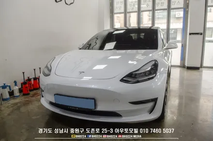 팰리세이드튜닝 블랙패키지 루프랩핑 시공으로 좀더 스포티하게! / 성남,분당,판교