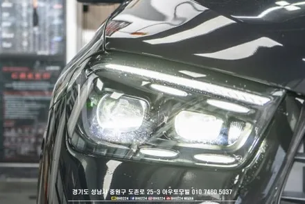 w167 벤츠 GLE 블랙 패키지 +PPF  성남 수입차 블랙박스 보조배터리 패키지 시공 / 성남시 중원구 도촌동