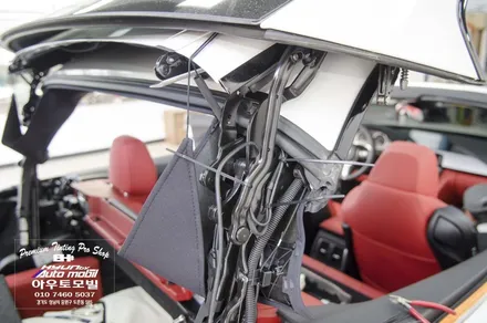 bmw f33 4시리즈 컨버터블 2채널블랙박스 장착 / 성남,분당,판교