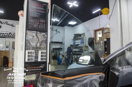 성남수입차썬팅 레이노필름으로 BMW F07 5GT차량에 시공했어요 / 성남,분당,판교
