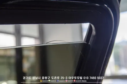 모하비 더 마스터 신차검수 틴팅패키지로 논스톱 시공가능해요 / 성남,분당,판교