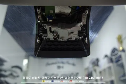 성남 테슬라썬팅 시공은 비금속 레이노필름으로 모델Y 시공했어요 / 성남,분당,판교