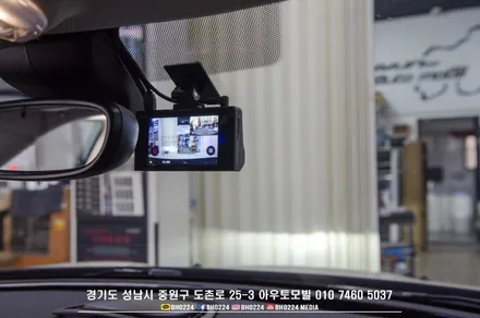 미니 클럽맨 양문형에도 후방카메라 장착 가능 ! 성남 수입차블랙박스 장착은 도촌동으로 오세요! / 성남,분당,판교