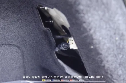 EQ900 튜닝 듀오톤 투톤랩핑 차량 테일램프 면발광분리작업과 그릴랩핑으로 성남으로 입고되었어요 / 성남,분당,판교