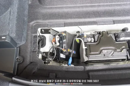 제네시스 gv70 전기차량에 올바른 블랙박스 보조배터리 시공하기 / 성남,분당,판교