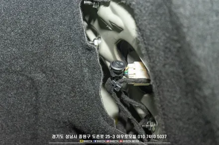 제네시스 eq900튜닝 언제든 순정으로 원상복구가 가능한 테일램프 면발광 분리 / 성남,분당,판교