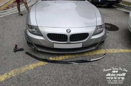 BMW E85 Z4 저렴한 비용으로 드레스업효과와 다운포스를 TRC 공용사이드립과 이지립으로 한번에 ! / 성남,분당,판교