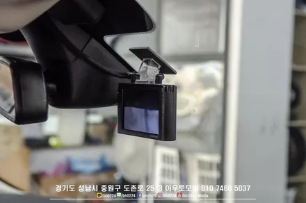 랜드로버 레인지로버 스포츠 2채널 블랙박스 장착 / 성남,분당,판교