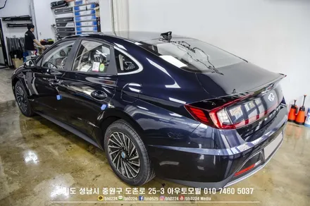 DN8 쏘나타 신차검수 부터 블랙 하이그로시 지우기까지 논스톱시공 한번에 가능해요 / 성남,분당,판교