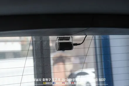 벤츠 W166 GLE 수입차 2채널 블랙박스  장착 성남아우토모빌 / 성남,분당,판교