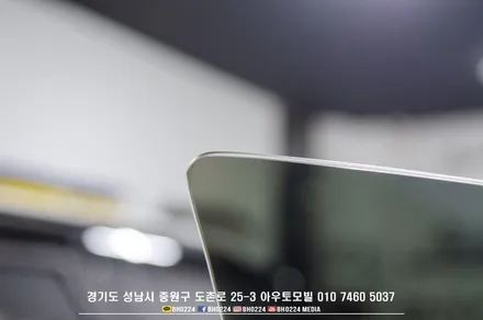 성남 테슬라썬팅 모델x 레이노필름으로 프라이버시유리랑 깔맞춤했어요 / 성남,분당,판교