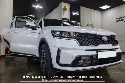 성남썬팅  신차입고 MQ4쏘렌토 블락포디 신차 기본패키지 레이노필름으로 시공한 ka4 출고하기 / 성남,분당,판교