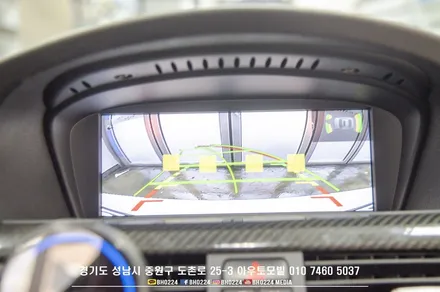 BMW E92 M3 순정형 후방카메라 인스톨 / 성남,분당,판교