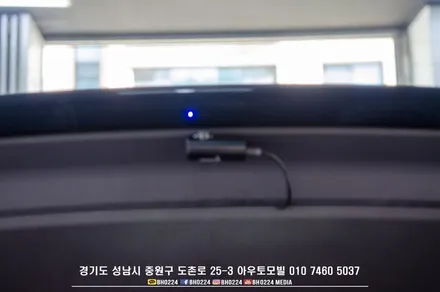 포르쉐 카이엔쿠페 충격알람 바로오는 아이나비 QXD-8000커넥티드 연동 보조배터리와 함께 시공해요 / 성남,분당,판교