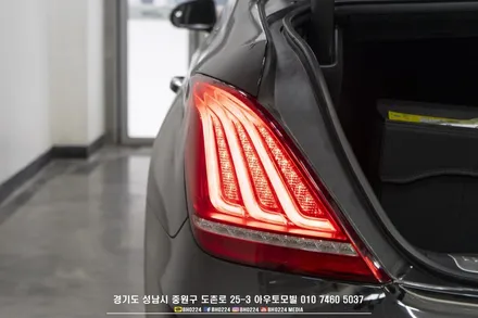 eq900 데이라이트 상시, 테일램프 면발광 분리, 그릴 고질병 치료를 랩핑으로 치료하고  성남 블락포디 썬팅까지 완료했어요 / 성남,분당,판교