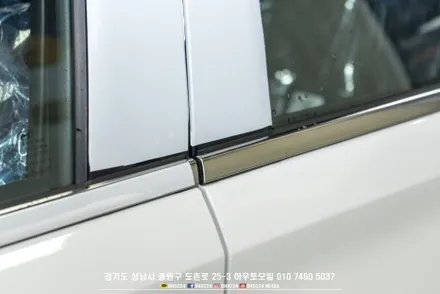 팰리세이드 신차 아이나비 QXD1 커넥티드 부분랩핑 성남 블락포디 비바 생활보호 PPF 시공하기 / 성남,분당,판교
