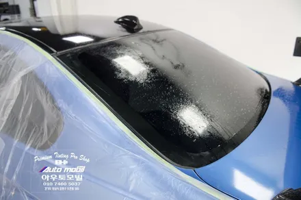 BMW E92 M3 슈퍼차저 와이드바디킷 전파방해없는 레이노틴팅으로 재시공! / 성남,분당,판교