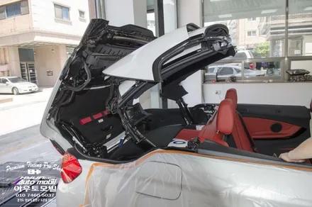 bmw f33 4시리즈 컨버터블 2채널블랙박스 장착 / 성남,분당,판교