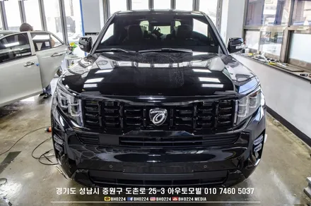 모하비 신차 입고                                   성남레이노썬팅 블랙박스      블랙패키지 시공 / 성남,분당,판교