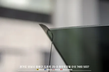 성남 테슬라썬팅 블랙박스 시공점 아우토모빌 모델3 2채널블랙박스 윈도우틴팅했습니다. / 성남,분당,판교