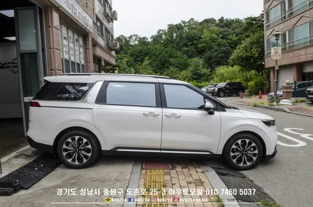 g4렉스턴 ka4 카니발 하이리무진 한번에 소개해드리는 썬팅필름 블락포디 비바스카이블루 / 성남,분당,판교