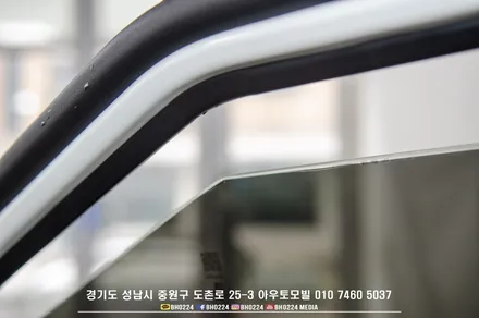 성남블락포디썬팅 필름 폭스바겐 티록 블랙박스 보조배터리시공 / 성남,분당,판교