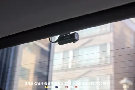 제네시스 gv60 신차썬팅 성남블락포디 빙고 등급으로 블랙박스와 함께 / 성남,분당,판교