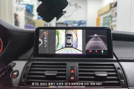 BMW E71 X6 불편한 내비게이션 안드로이드 올인원으로 선명하게 사용해요 / 성남,분당,판교