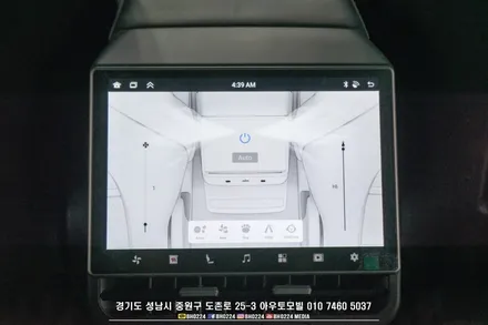 테슬라 악세사리 튜닝 모델y 리어모니터 장착하기 / 성남시 중원구 도촌동