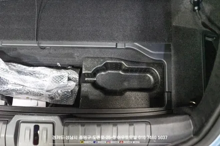 포르쉐 타이칸 2채널 블랙박스 성남 에코파워팩 보조배터리 시공 / 성남시 중원구 도촌동