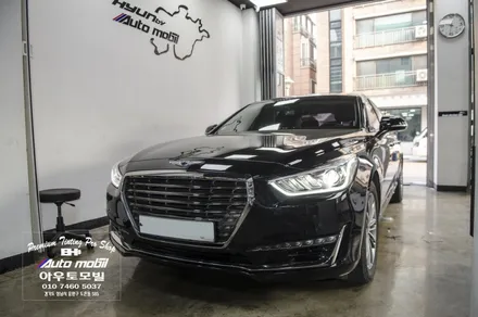 분당 블랙박스 제네시스 EQ900에도 아이나비 QXD3000 / 성남,분당,판교