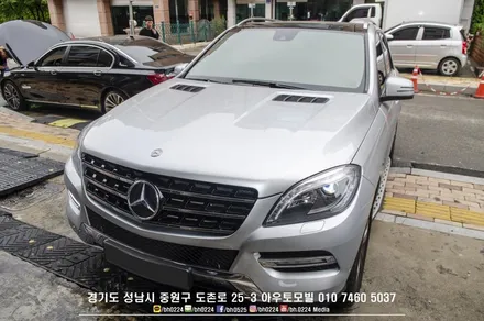 벤츠 W166 GLE 틴팅시공으로 따가운 가을 햇볕에 피신처를 만들어 보아요 / 성남,분당,판교