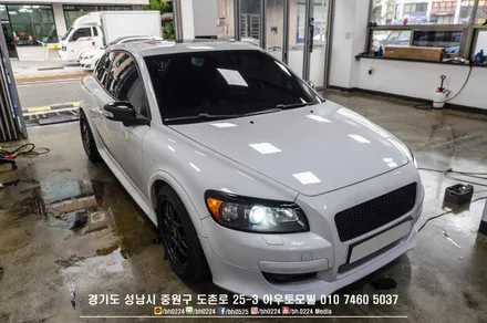 볼보 C30 레이노 틴팅으로 기능과 멋 두가지 모두 잡을 수 있어요 / 성남,분당,판교