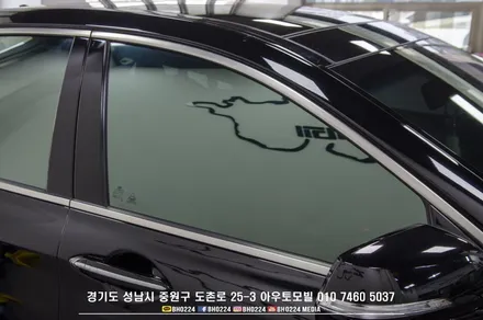 제네시스 DH튜닝카 성남 블락포디 필름 비바썬팅 시공 / 성남,분당,판교