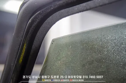 빠른출고를 위한선택 재고차량 계약한지 3일만에 인도 성남썬팅 아우토모빌에 입고되어 작업하였습니다. / 성남,분당,판교