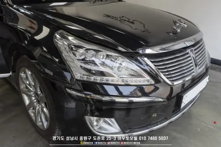 에쿠스 리무진 신형 개조 풀셋 + 테일램프 면발광 분리 +윈도우틴팅 도어포켓 교체 / 성남,분당,판교