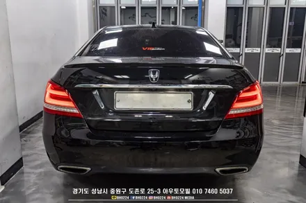 에쿠스 vi 테일램프 신형개조 면발광분리와 함께 시공했습니다. / 성남,분당,판교