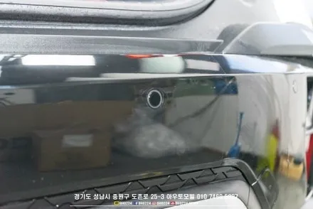 성남 블락포디 썬팅 기아 셀토스 아이나비 블랙박스 부분랩핑시공 / 성남시 중원구 도촌동