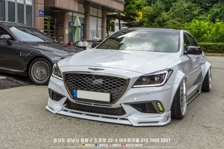 튜닝을 완성하는 기본기 성남 블락포디 비바그린 제네시스 G80 스포츠 / 성남시 중원구 도촌동