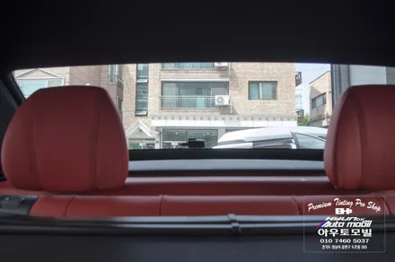 bmw f33 4시리즈 컨버터블 2채널블랙박스 장착 / 성남,분당,판교