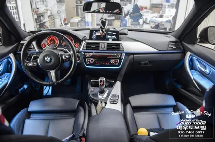 BMW F30 3시리즈 도어 엠비언트라이트 시공 / 성남,분당,판교