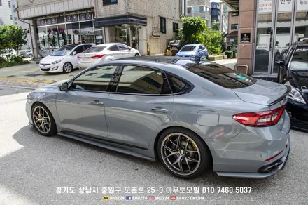 그랜져 ig 틴팅, 2채널블랙박스, 생활보호ppf, 카스킨 재시공 성남 드레스업 아우토모빌 / 성남,분당,판교