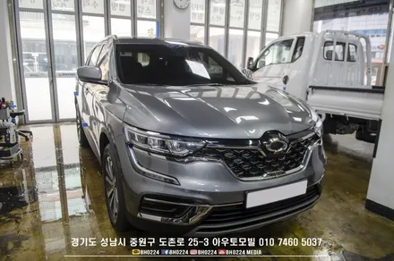 성남 성능좋은 열차단썬팅은 블락포디 빙고!! QM6 블랙박스랑 시공했어요! / 성남,분당,판교