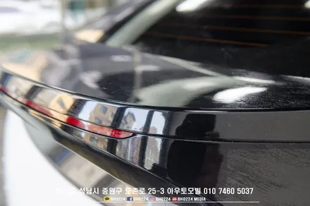 제네시스 gv60 신차썬팅 성남블락포디 빙고 등급으로 블랙박스와 함께 / 성남,분당,판교