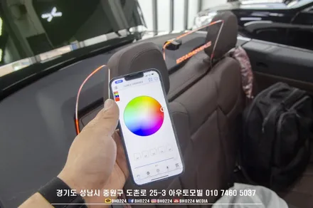 BMW G23 4시리즈 컨버터블 블랙박스 보조배터리  디플렉터 패키지 / 성남,분당,판교