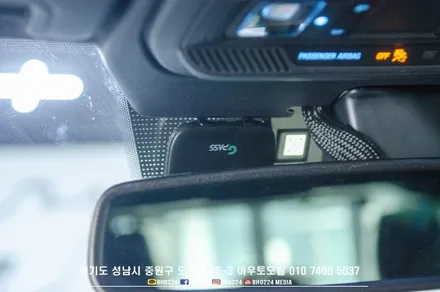 포드 브롱코 신차 출고 블락포디 성남도촌점 스카이블루 시공 2채널 블박 달고 간단한 드레스업튜닝 / 성남,분당,판교