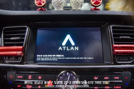 k9 네비매립 순정 연동 안드로이드 m2c 200a plus 장착 하기 / 성남,분당,판교